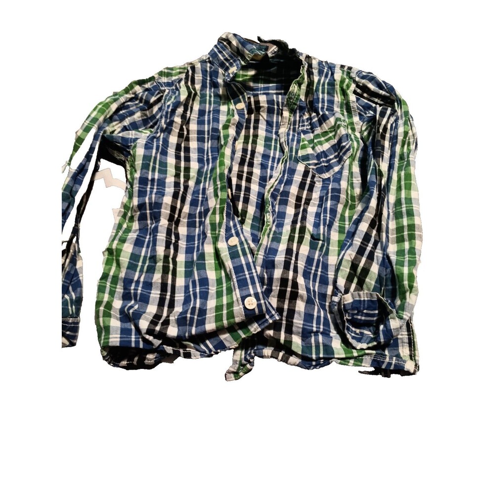 buzz cuts size 7 green blue and white